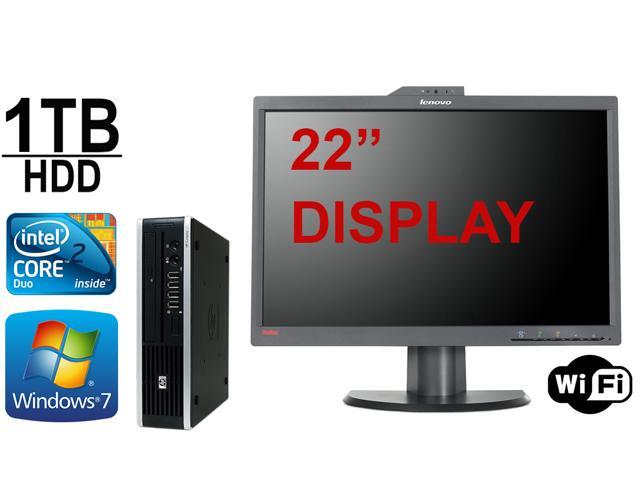 Refurbished Hp Elite 8000 Small Desktop Computer Bundle Core 2 Hp Elite 8000 Small Desktop Computer Bundle Core 2 Duo 3 16ghz New
