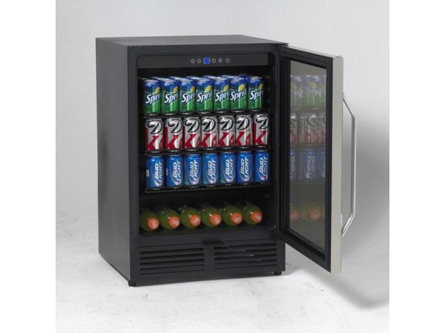 Avanti 5.0 cu. ft. 5.0 CF Refrigerator SS Door Black BCA516SS - Newegg.com