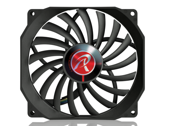 RAIJINTEK Aeolus ß-BB, 120mm x 13mm, 4pin PWM function, PC Case Fan,  Cooling System Fan