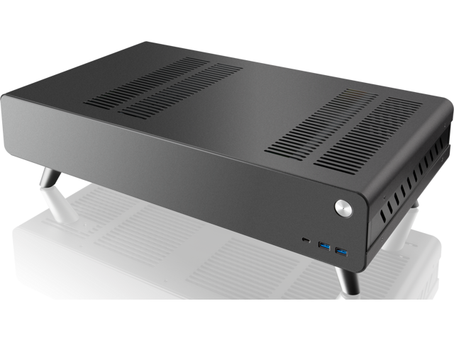 PSU Fan,Memory Card Reader,Slim Optical Bay NEW Black Mini ITX Desktop PC Case 