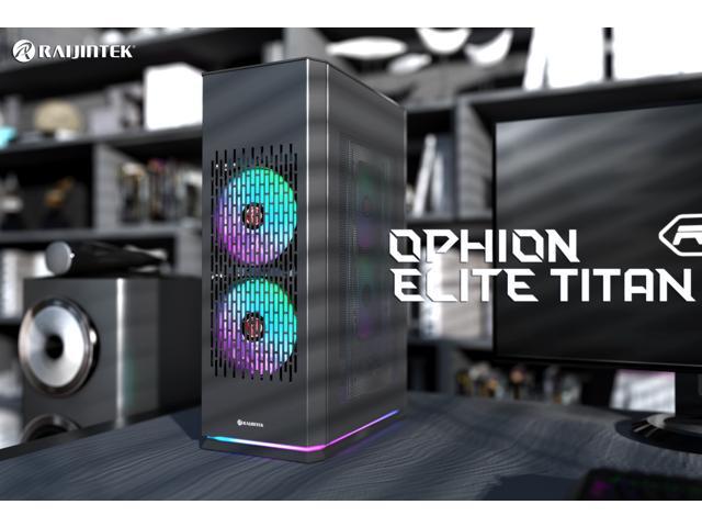 RAIJINTEK OPHION ELITE TITAN, a Mini-ITX ARGB case smallest built with ...