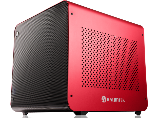 METIS EVO RED ALS, an Alu. ITX case with solid panel, is designed to fulfill the smallest case built with ultra high air flow to solve all thermal issue of SFF chassis, 200mm fan option at front.
