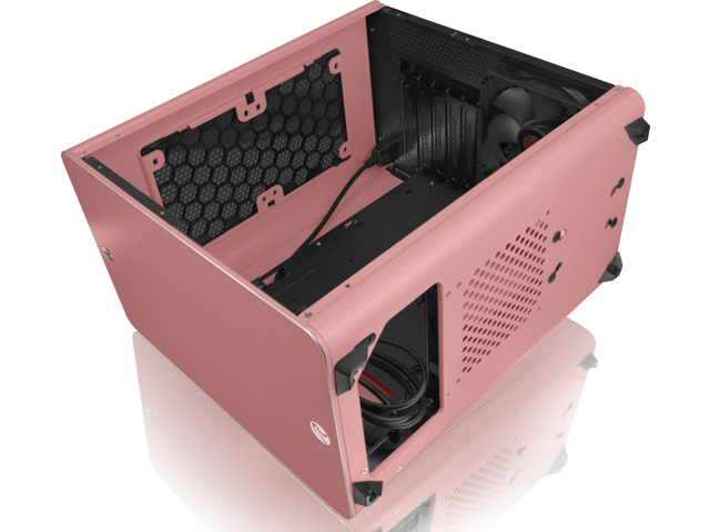 RAIJINTEK STYX PINK, a Alu Micro-ATX Case - Compatible With Regular ATX ...