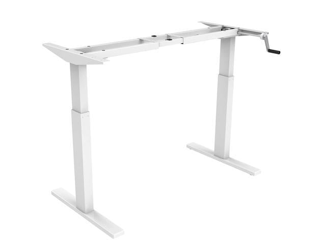 Crank Sit Stand Desk Frame Only Standing Desk Height Adjustable