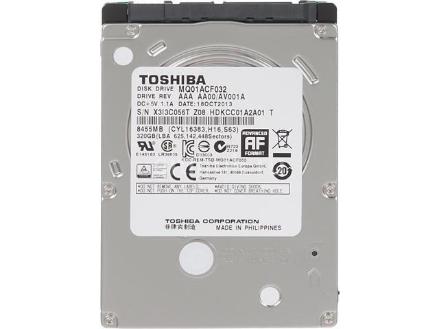 Toshiba MQ01ACF032 - hard drive - 320 GB - SATA-600