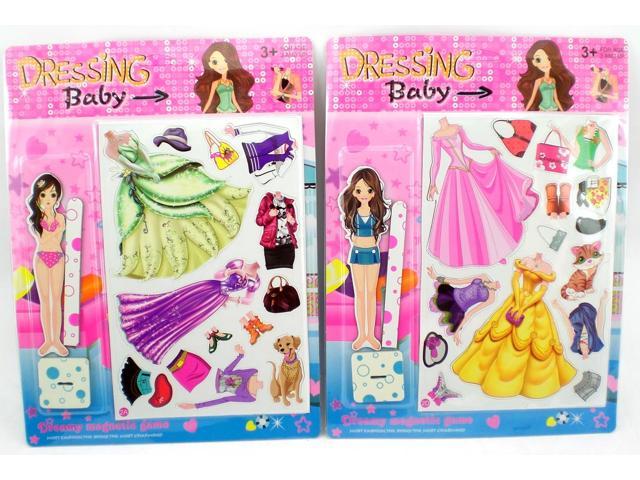 princess magnetic dress up