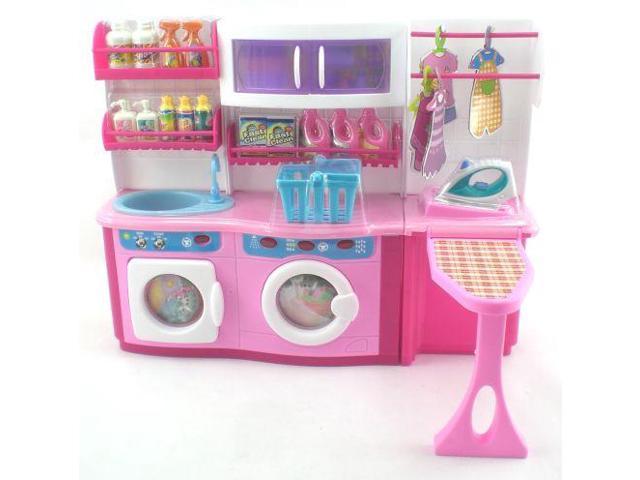 barbie laundry room set