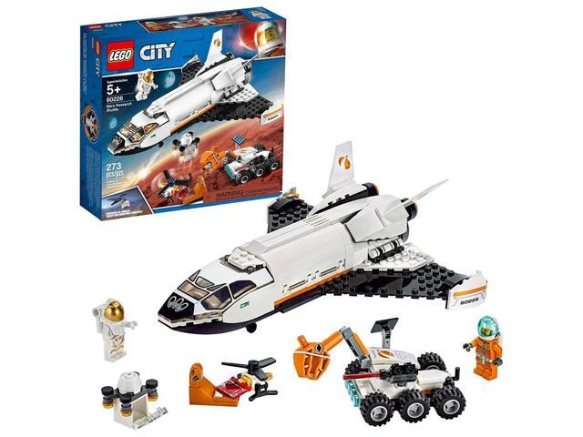 Photo 1 of LEGO City Space Mars Research Shuttle 60226 Space Shuttle Toy Building Kit with Mars Rover and Astronaut Minifigures, Top STEM Toy for Boys and Girls (273 Pieces)
