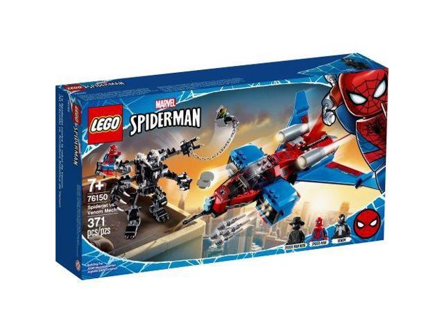spider man jet vs venom mech