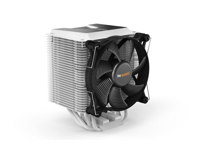 be quiet! Shadow Rock 3 White, CPU cooler, 190W TDP, decoupled silent Shadow Wings 2 120mm PWM high-speed fan, asymmetrical construction avoids blocking memory slots LGA 1700 Compatible