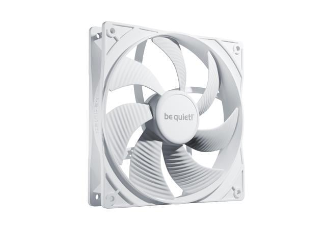 PURE WINGS 3 | 140mm Quiet PWM Case Fan | White | High top-end Speed with Low Minimum RPM | Extraordinary air Pressure | BL112