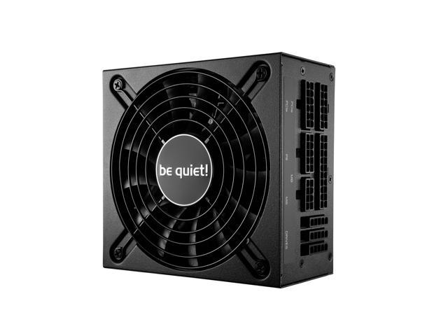 be quiet! SFX L Power 600W, 80 PLUS Gold efficiency, full cable management and quiet operation thanks to 120mm high-quality fan.