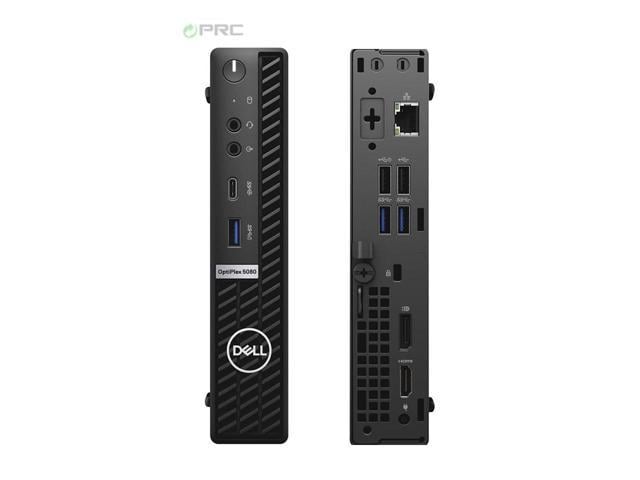 Refurbished: Dell OptiPlex 5080 7080 Micro Form Factor Desktop PC