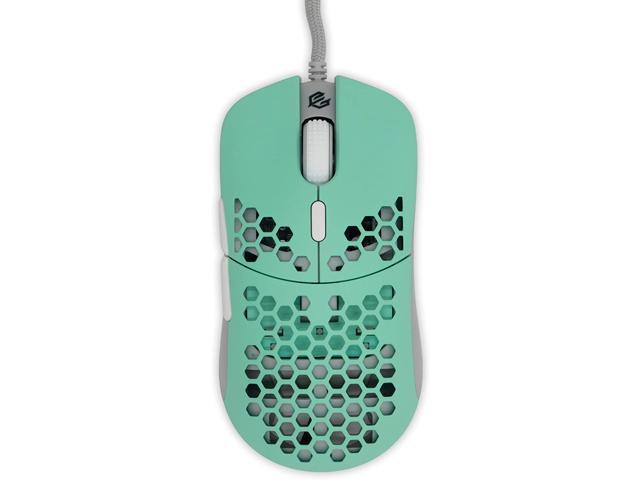 Gwolves Hati 2020 Edition Ultra Lightweight Honeycomb Design Wired Gaming  Mouse 3360 Sensor - PTFE Skates - 6 Buttons - Only 61G (Aqua)