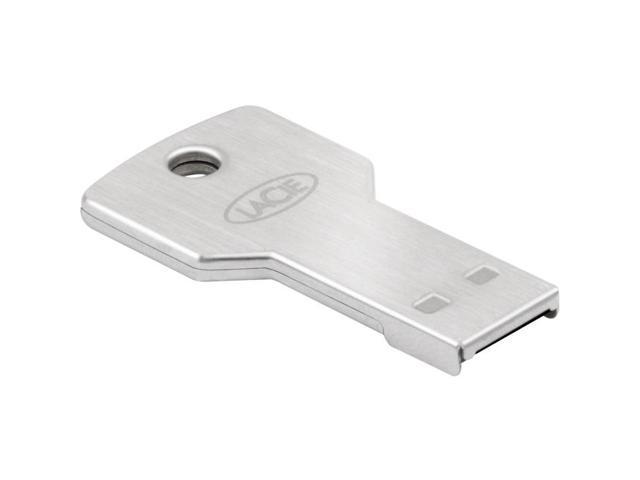 LaCie 32GB PetiteKey USB 2.0 Flash Drive 256bit AES Encryption Model LAC9000348