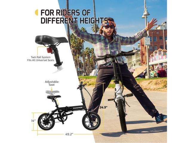 swagtron swagcycle eb pro lightweight folding electric bike