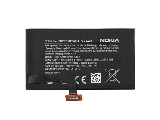 Nokia Lumia 1020 EOS Replacement Battery with Free Tools Set, RM-875, BV-5XW, 2000mAh