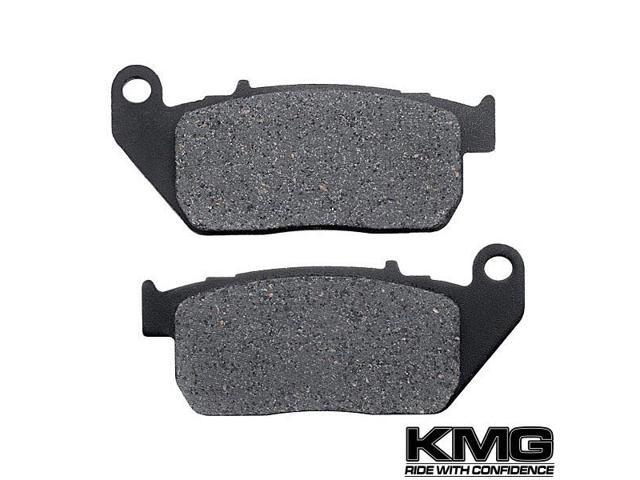Front Organic NAO Brake Pads For 2007-2011 Yamaha YFM 350 Grizzly Auto IRS 4X4