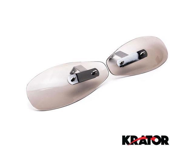 Krator Smoke Hand Guards Deflectors Wind Protector Winter for Honda Shadow Aero Phantom VLX 750 1100