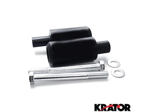 Krator Black Frame Sliders Delrin Fairing Crash Protector For 2004 Honda CBR 600RR CBR600RR