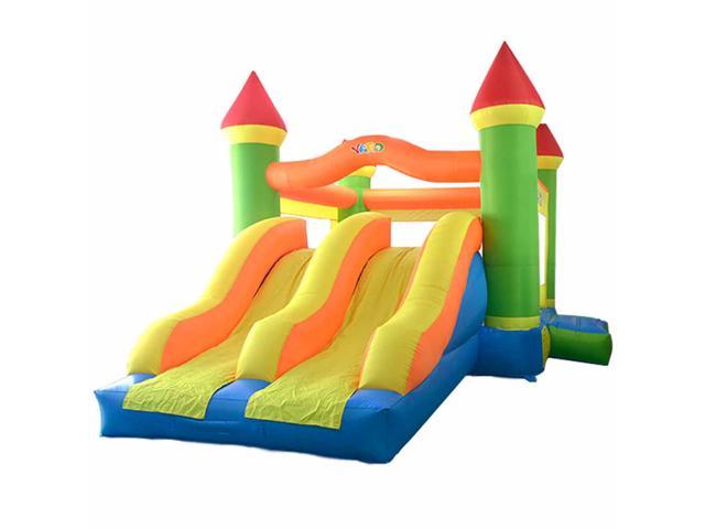 YARD Giant Inflatable Bouncy Castle Jumping Bounce House with Large Slide 6048 with 950W Blower