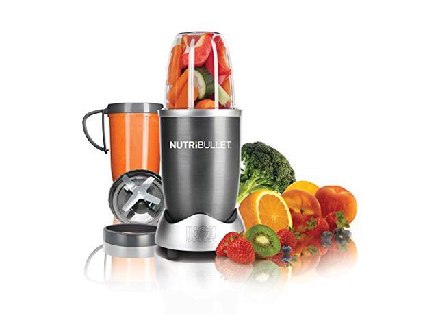 NutriBullet 8-Piece High-Speed Blender/Mixer System, Gray