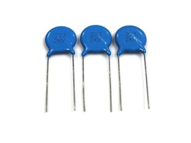 DIP Ceramic capacitor 22nF 223//2KV 100PCS
