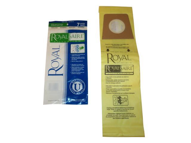 70 Genuine Royal Aire Dirt Devil Type U Upright Vacuum Cleaner Bags 70 Genuine Royal Aire Dirt Devil Type U Upright Vacuum Cleaner Bags Micro Lined Allergen Style