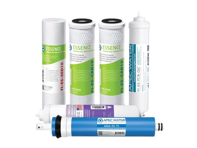 Photo 1 of APEC 75 GPD Complete Replacement Filter Set for ESSENCE Series Alkaline Reverse Osmosis Water Filter System