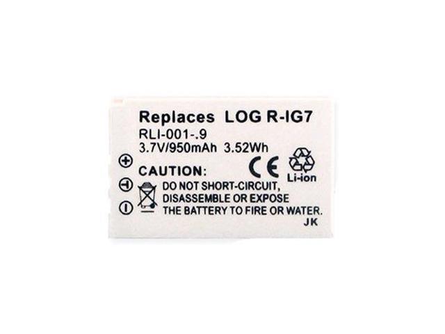Li-ion Battery for Logitech One R-1G7 3.7V 950mAh 