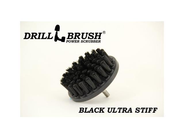 Heavy Duty Stiff Nylon Scrub Brush for Brick Concrete and Stone Cleani –  Drillbrush Industrial