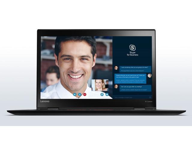 Lenovo ThinkPad X1 Carbon 4th Gen 14" Laptop i7-6600U, 8GB, 256GB SSD, Windows 10