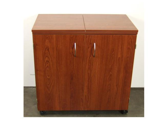 Kangaroo Kabinets Bandicoot K8205 Teak Storage Cabinet Newegg Com