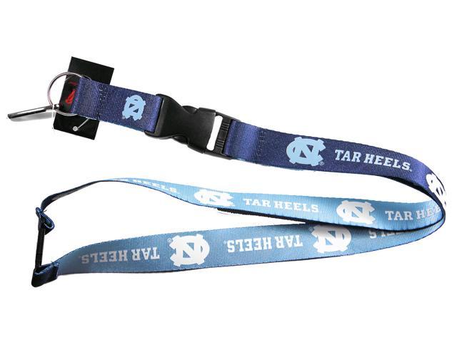 NCAA North Carolina Tarheels UNC Reversible Lanyard Keychain Id Holder ...