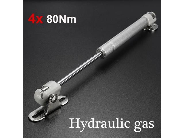 4x 80nm Hydraulic Gas Strut Lift Support Door Cabinet Hinge Spring 4x 80nm Hydraulic Gas Strut Lift Support Door Cabinet Hinge Spring