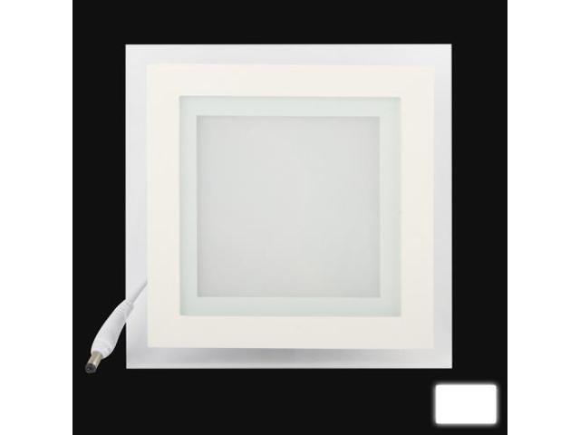 12w White Led Square Panel Light Luminous Flux 960lm Size 16cm X 3 5cm Newegg Com