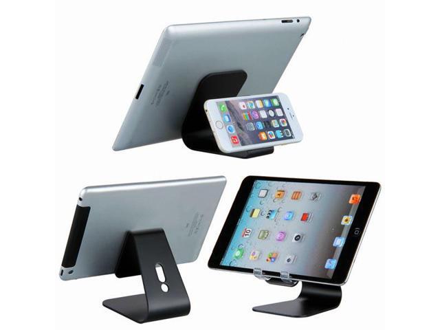 Aluminum Suction Table Desk Mount Stand Holder For Tablet Cellphone Silver Newegg Com