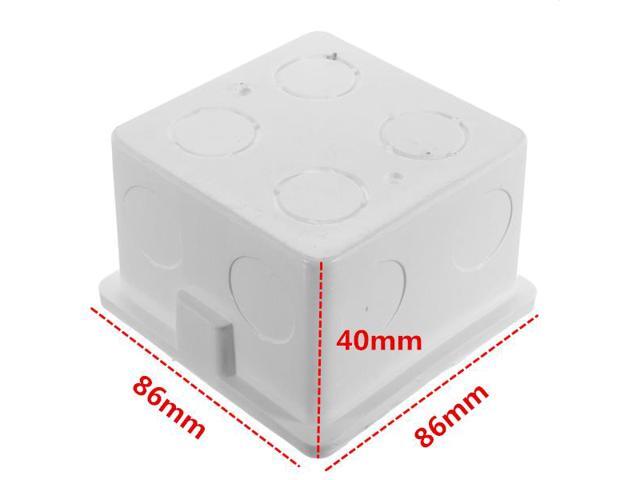 86x86mm Wall Plate Box Back Outlet Switch Cassette