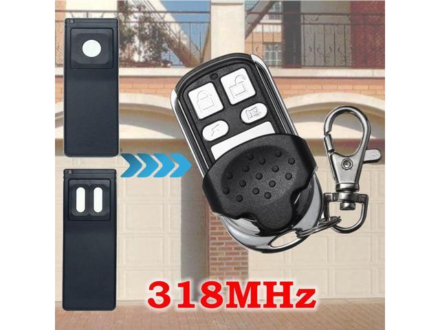 4 Button 318mhz Replacement Garage Door Remote Control For