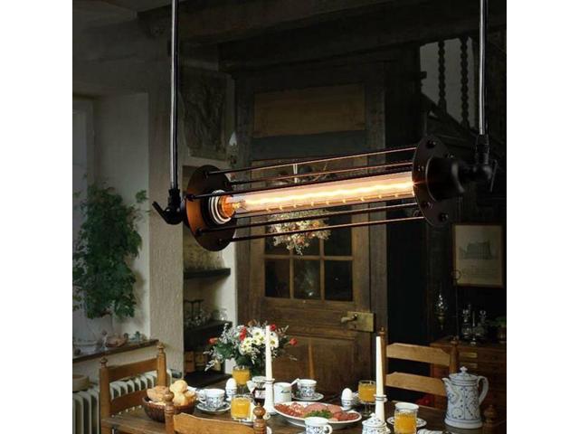 Industrial Retro Vintage Flute Pendant Lamp Kitchen Bar Hanging