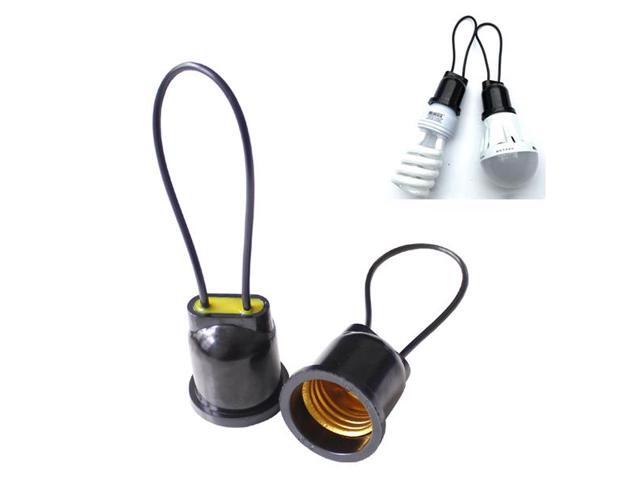 Waterproof E27 Copper Wire Light Bulb Socket Lamp Holder Base For Indoor Outdoor Lighting Newegg Com