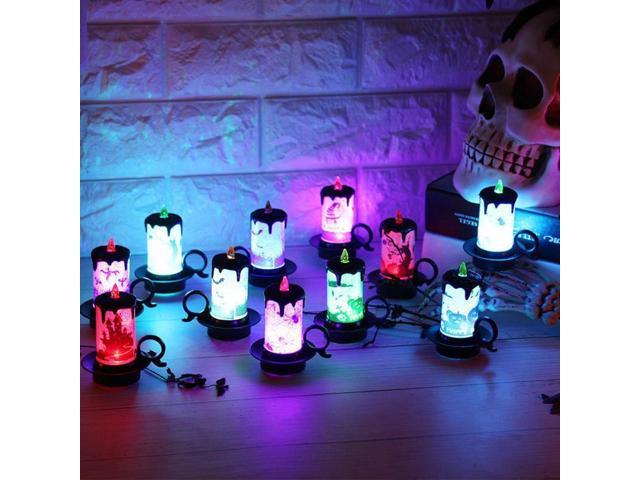 Battery Powered Halloween Decoration Led Candle Flameless Tea