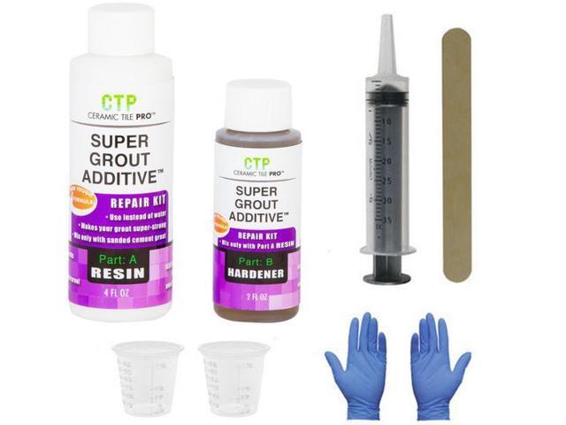 Ceramic Tile Pro Super Grout Additive Ultimate Tub And Shower Sealant Newegg Com