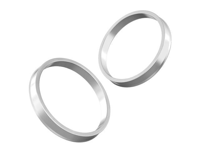 Set Di 4 Anelli Centratici Per Cerchi Auto In Alluminio Blu - OD 67.1mm, ID 66.1mm - Foto 7