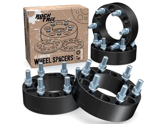 Set of 2 Wheel Spacers 2" Width  Adapters w/ Hardware 6x5.5 Fits Chevy Colorado