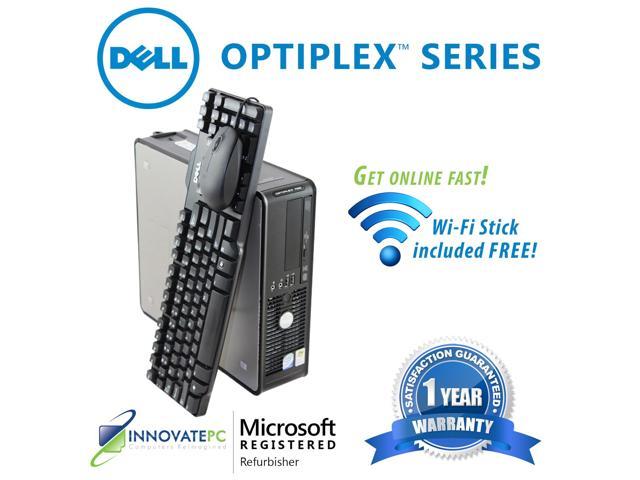 Refurbished Dell Optiplex SFF Desktop Computer Core 2 Duo 2GB RAM 160GB HDD Newegg Com