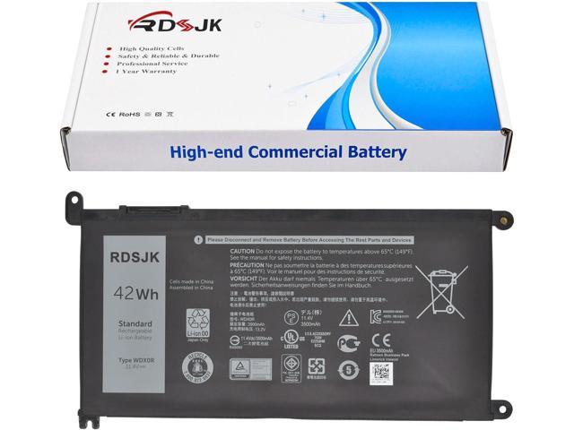 WDX0R Laptop Battery for Dell Inspiron 13 15 5000 7000 7579 7570