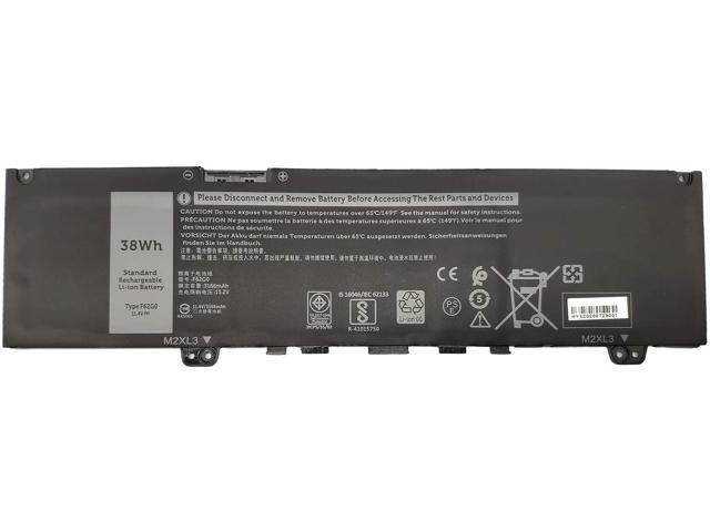 Ding F62G0 Replacement Laptop Battery Compatible with Dell