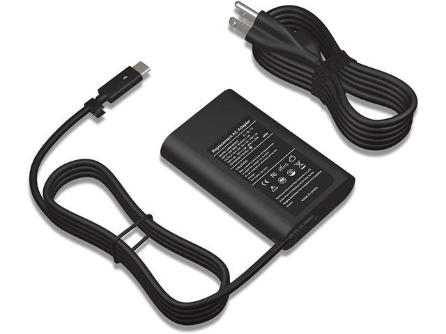 USB-C Laptop Charger 45W Compatible with Dell Latitude 7390 2in1 7275 7370  5175 5285 5290-2in1 XPS 13 9360 9365 9370 9333 9380 Inspiron 14 7437  LA45NM150 04RYWW 0HDCY5 with Type c (USB-C/USBC) Tip 