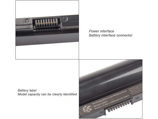 Hsx 2600 Mah Laptop Battery For Hp Oa04 746641 001 740715 001 Hstnn Lb5y Tpn C113 Hstnn Lb5s 3788